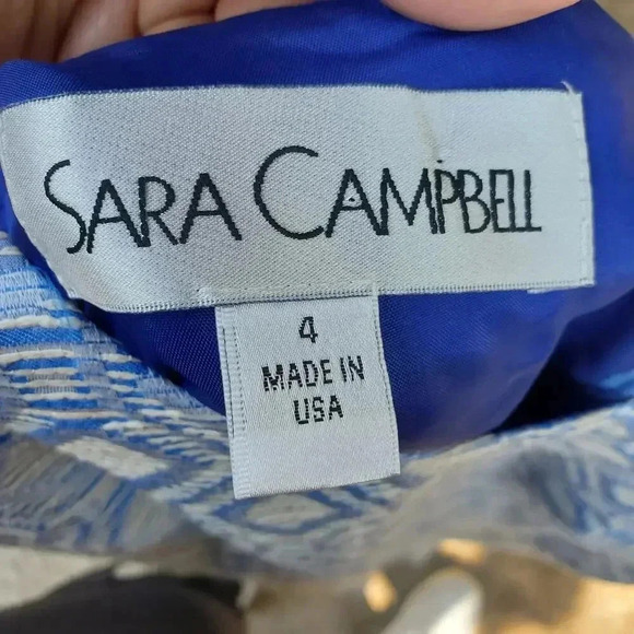 Sara Campbell Dress Size 4 - Picture 3 of 3